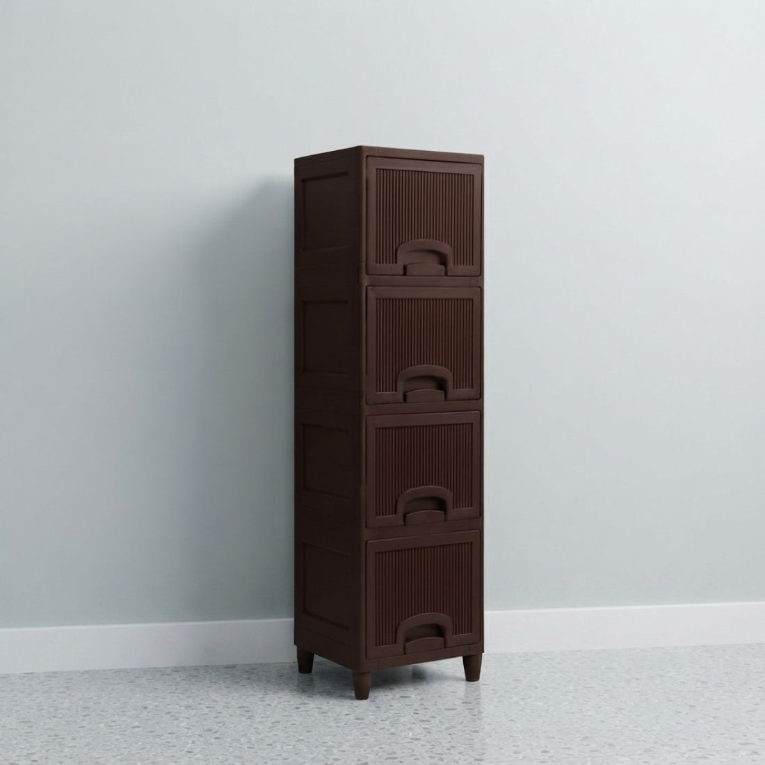 Multi Layer Book Organizer Shelf Plastic Open Book Shelf-image-7