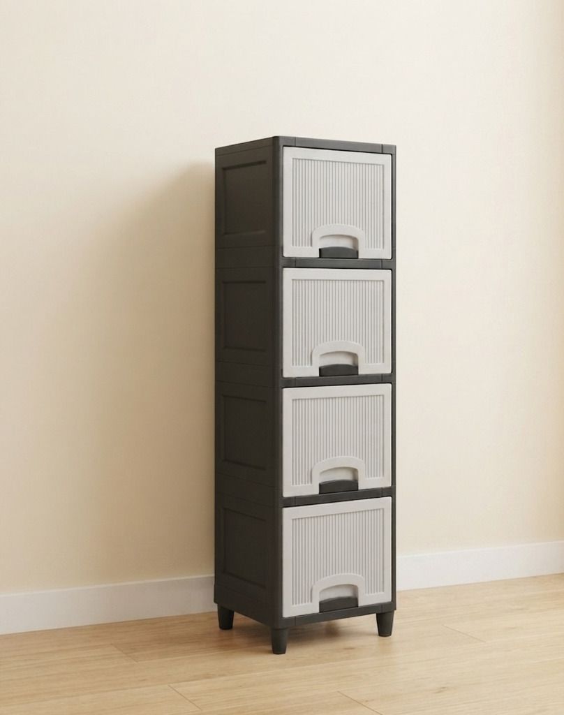 maxtid Plastic Drawer Storage Unit for Organizing Clothes Toys Books and Accessories Plastic Open Book Shelf-picture-24