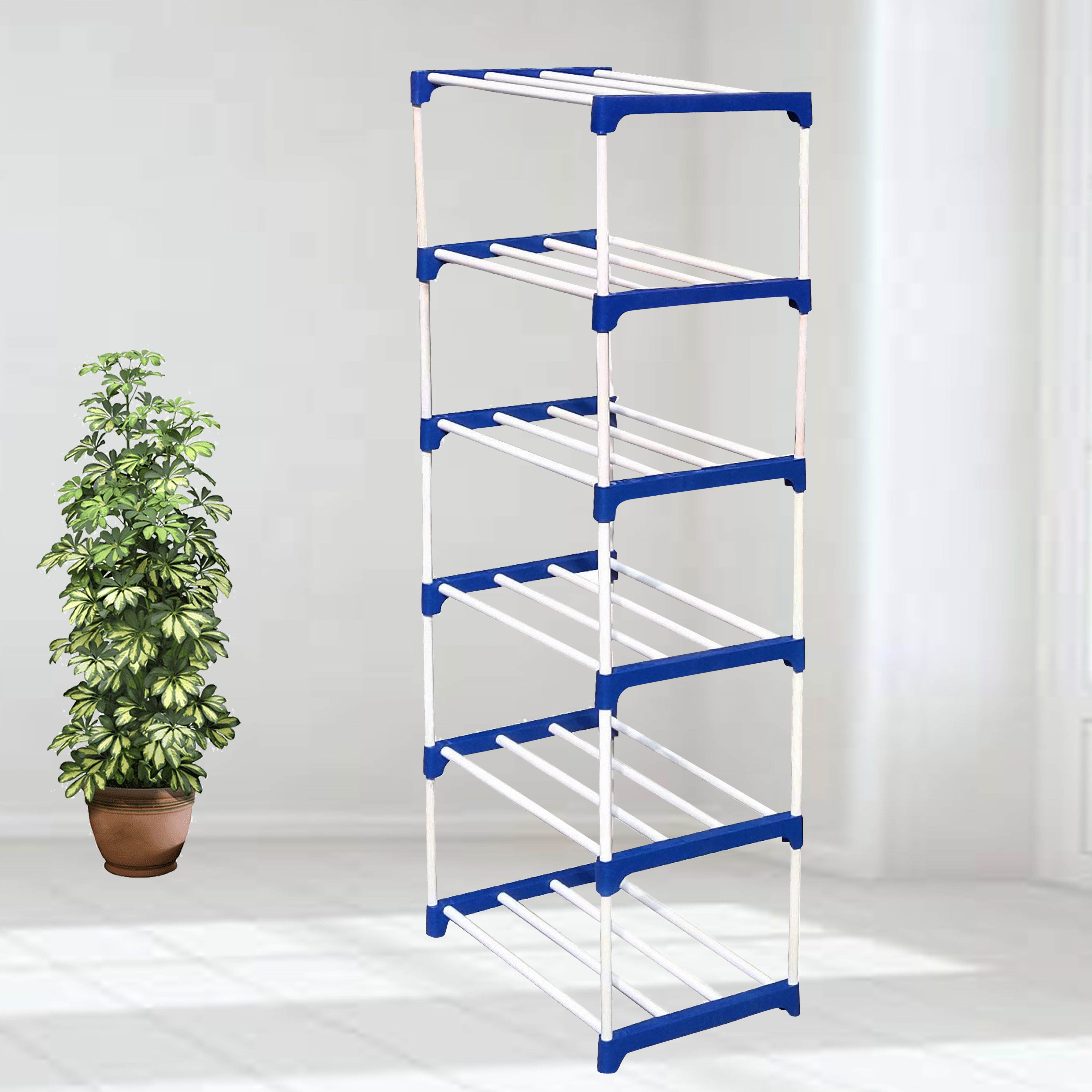 -6RACK Metal Open Book Shelf-image-36