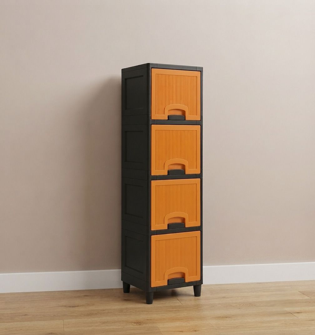 maxtid Multi- Compartments Cabinet_drawer for home Plastic Open Book Shelf-picture-20
