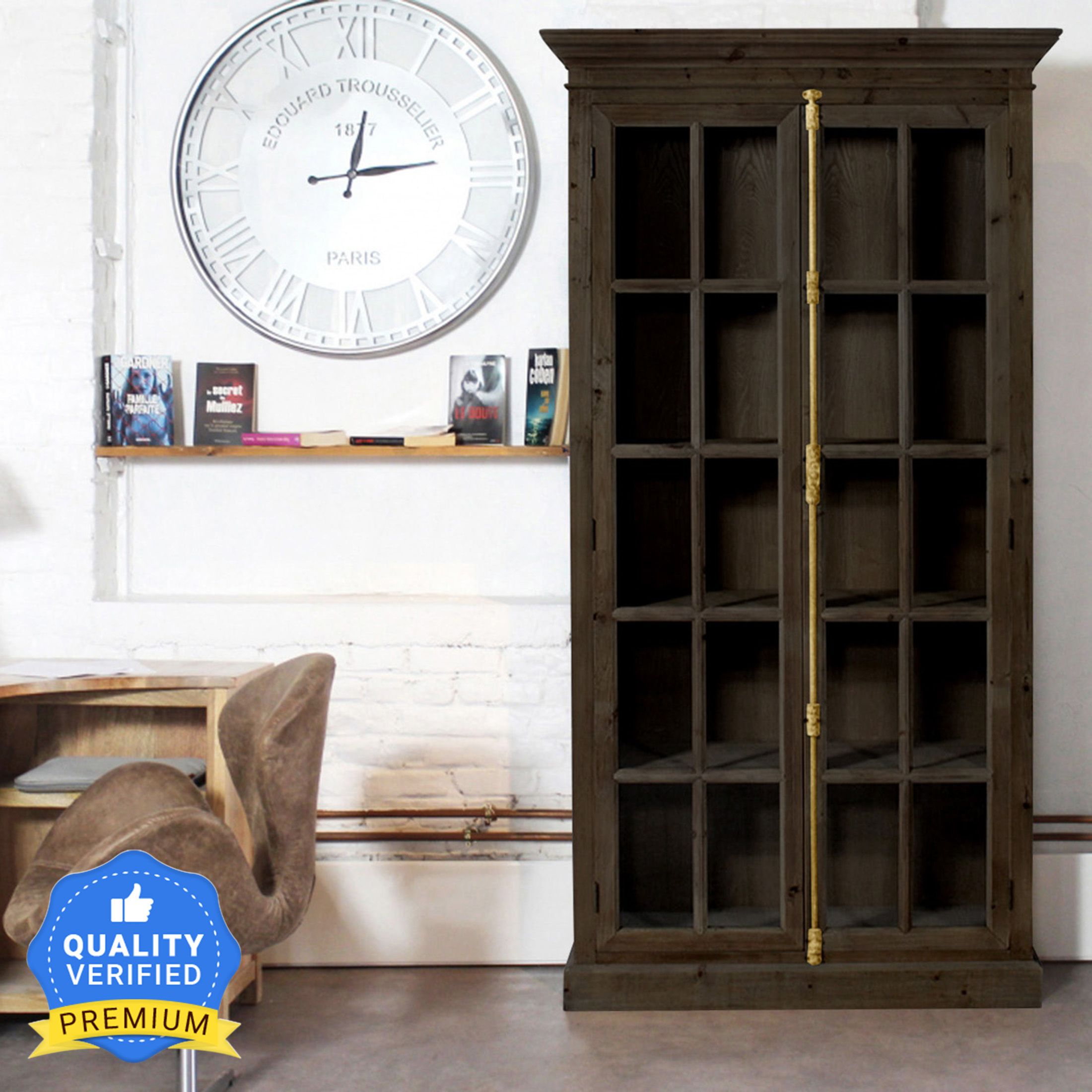 the attic Solid Wood Close Book Shelf-picture-15