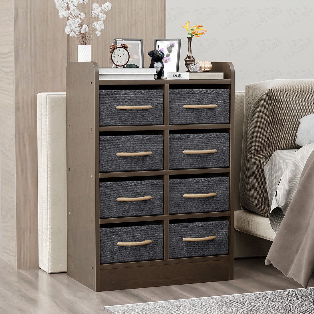 lukzer Engineered Wood Close Book Shelf-picture-18