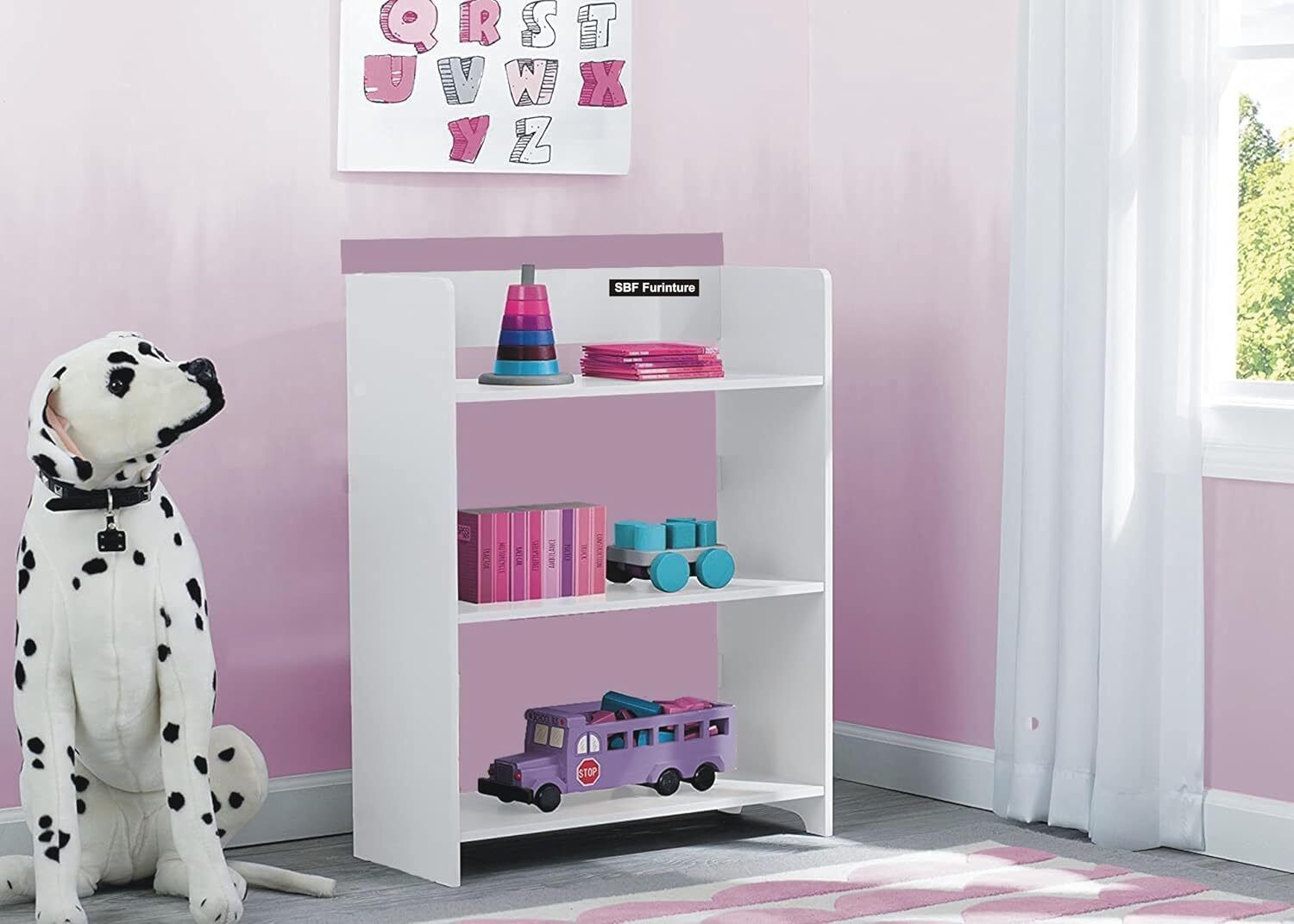 flipkart perfect homes studio Engineered Wood Open Book Shelf-picture-37