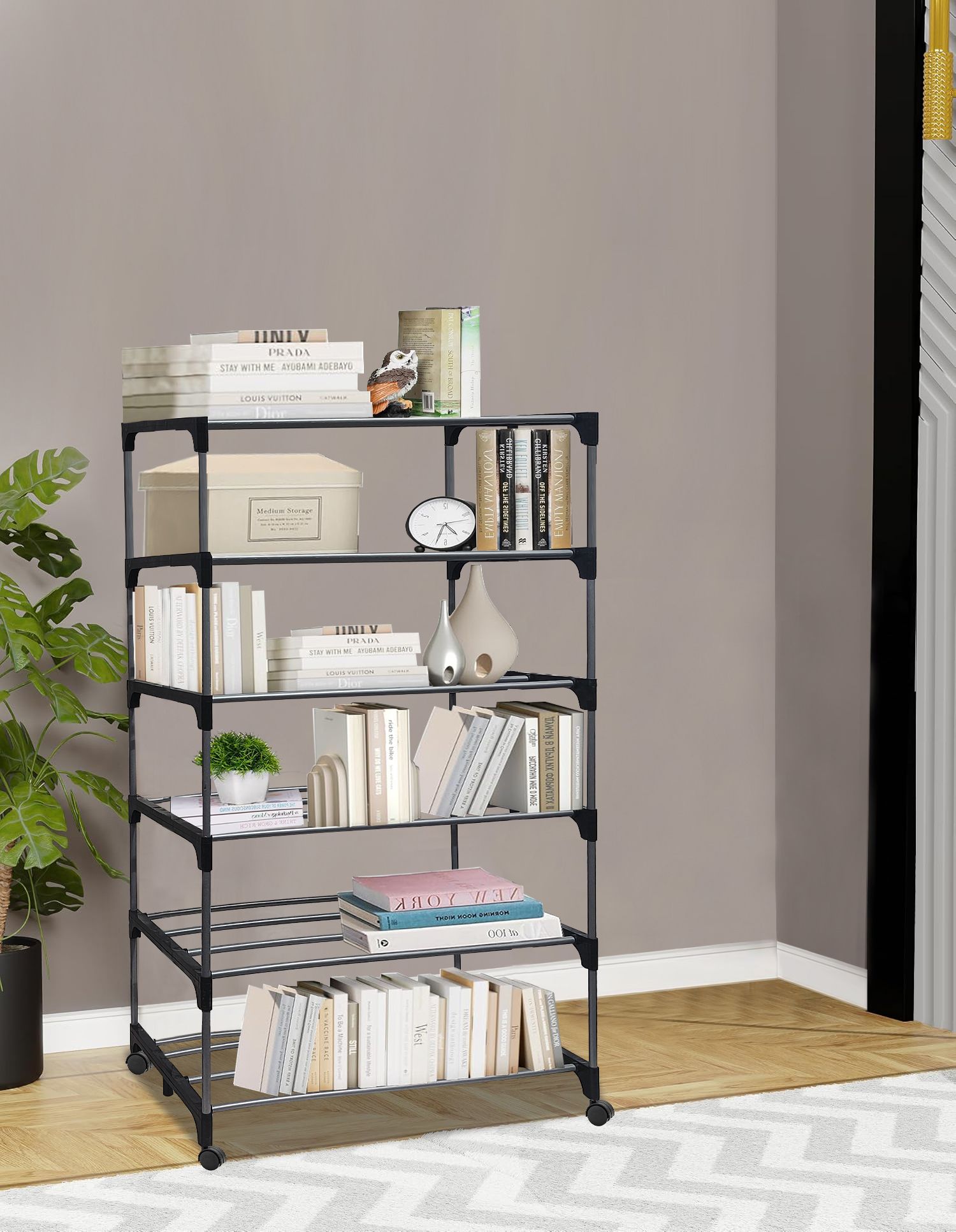 urban choice BOOKCASES Metal Open Book Shelf-picture-21