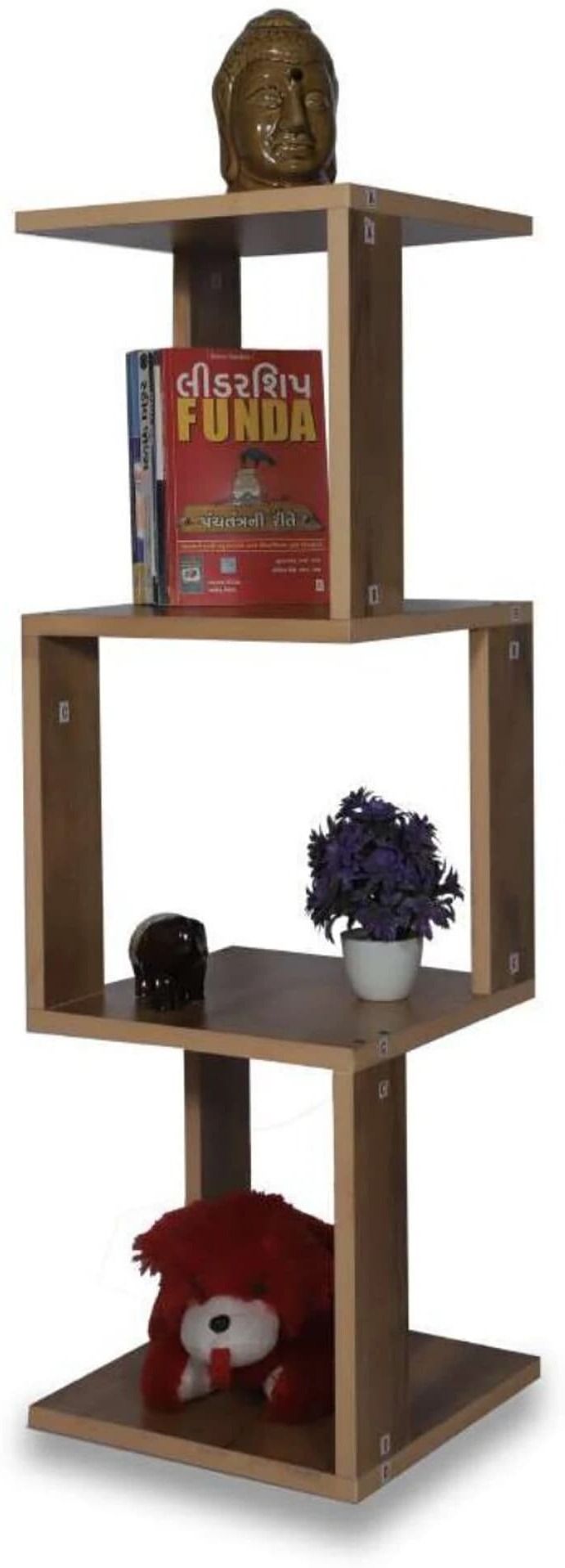 flipkart perfect homes studio Engineered Wood Open Book Shelf-picture-28