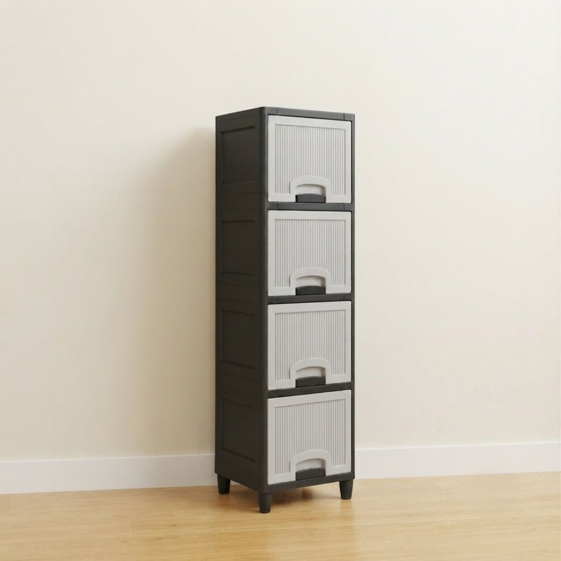 grotheory Multi Layer Plastic Bookshelf Storage Cabinet for Home and Office Plastic Open Book Shelf-picture-36