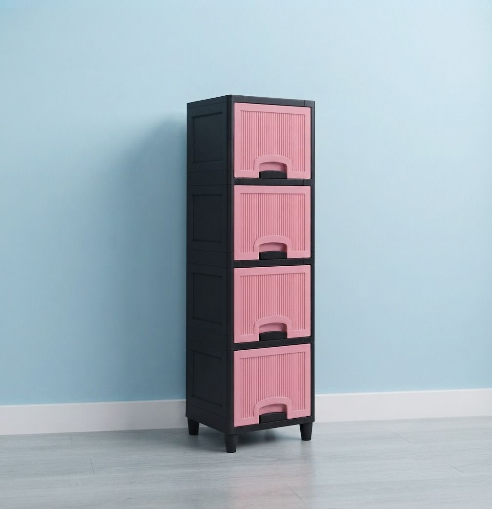 surety for safety Multipurpose Plastic Cabinet Drawer for Office and Home Plastic Open Book Shelf-picture-31