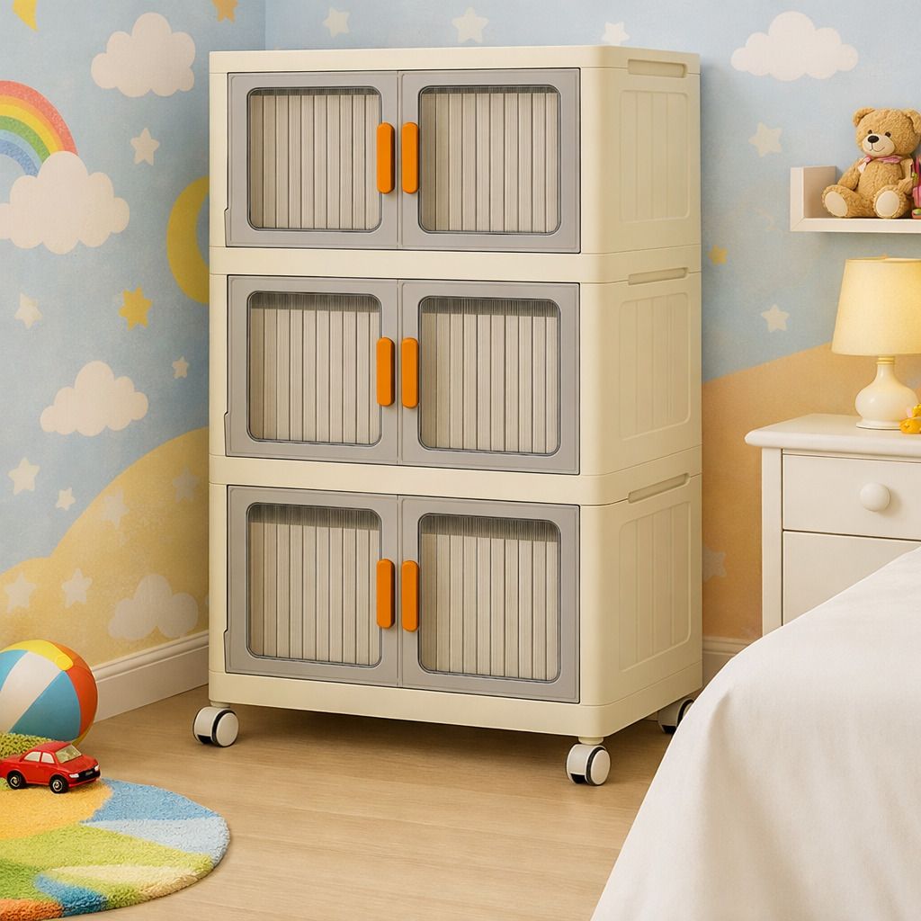 zenvexyo Kids Dream Storage Series Plastic Open Book Shelf-picture-17