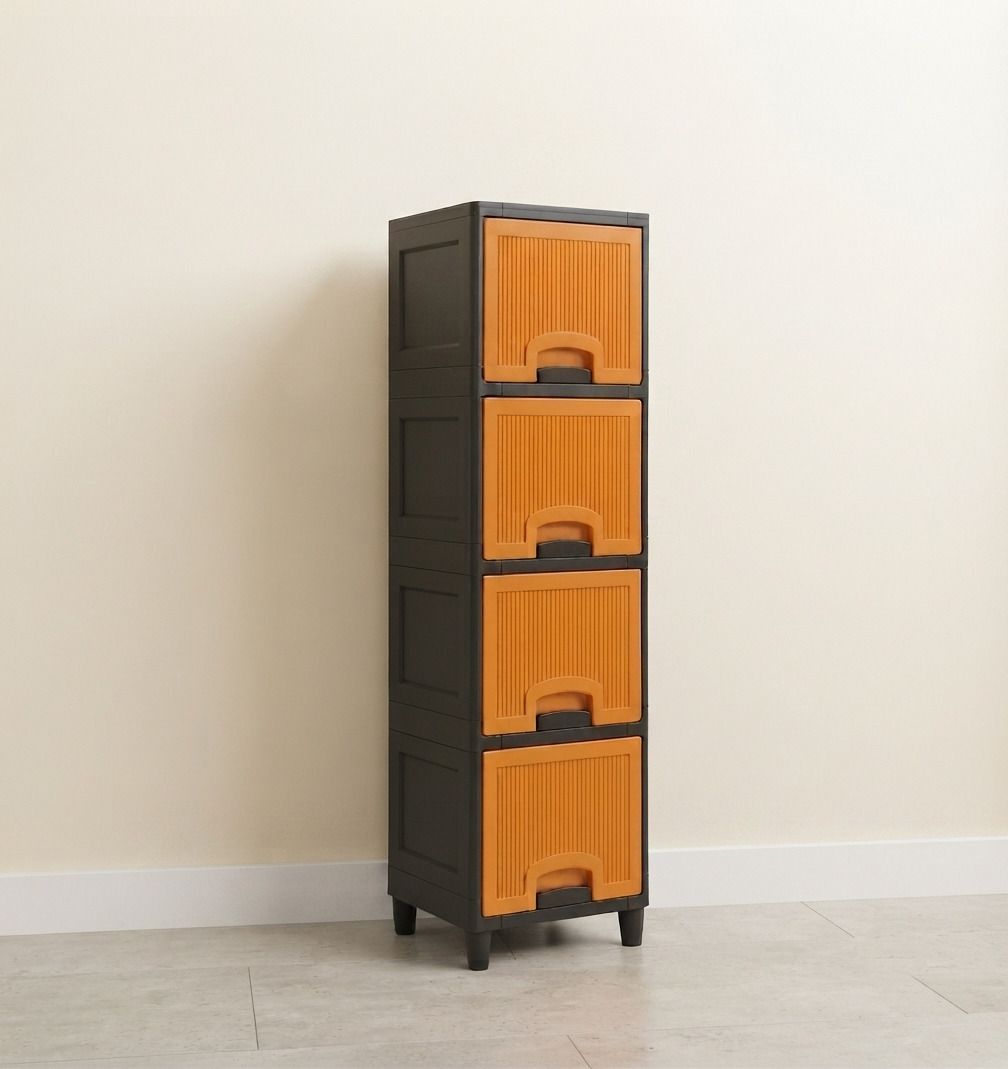grotheory Plastic Multi Layer for Home Storage Cabinet Plastic Open Book Shelf-picture-33
