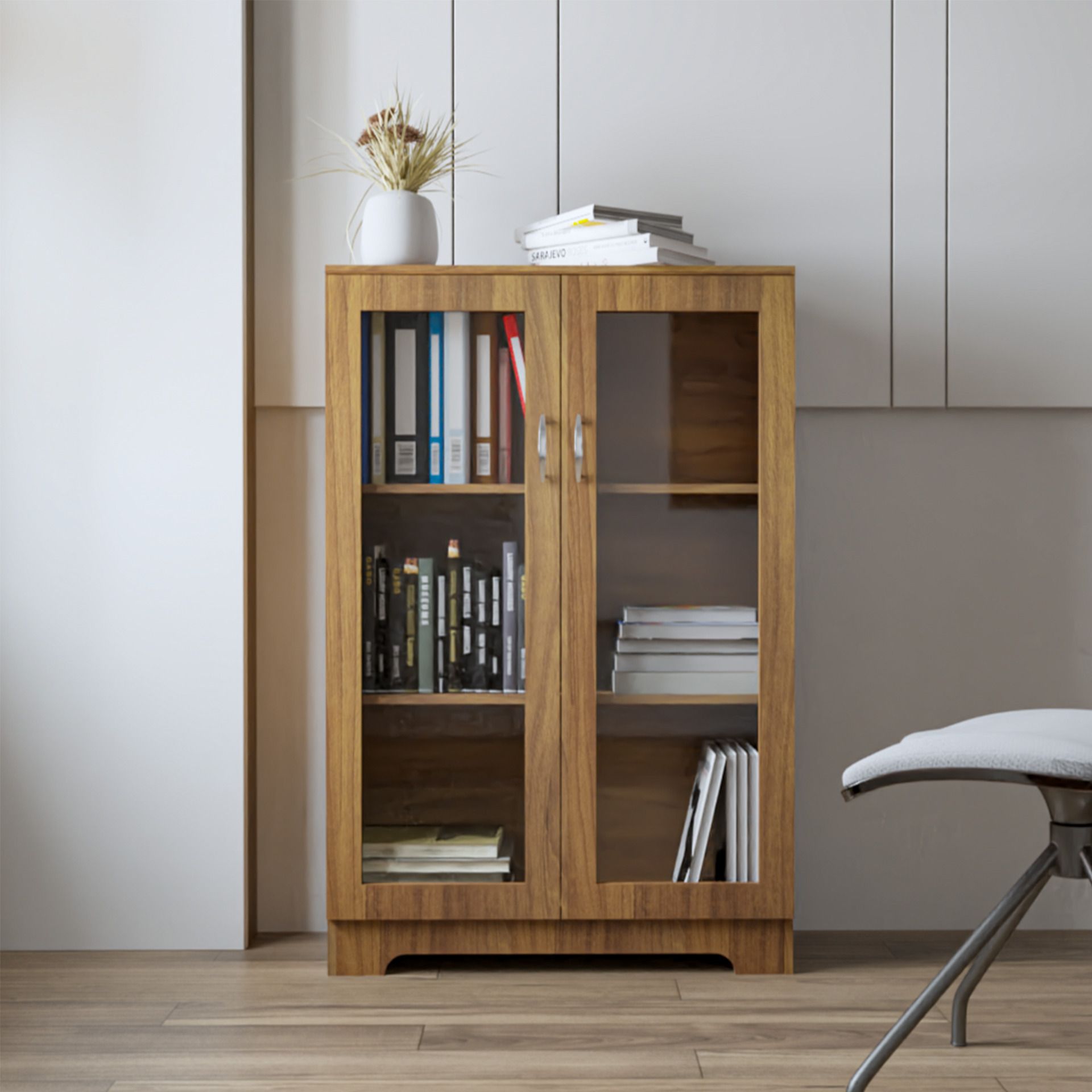 snapfit lifestyle Book Nook Engineered Wood Close Book Shelf-picture-23