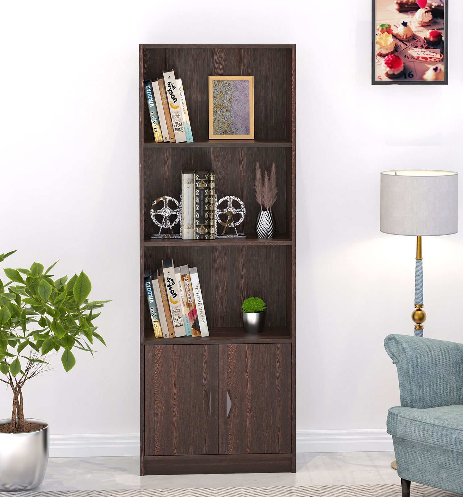 bluewud Seonn Engineered Wood Semi-Open Book Shelf-picture-16