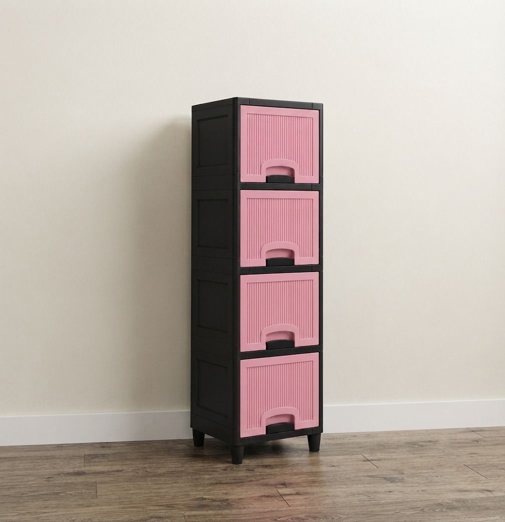 surety for safety Plastic Multipurpose Modular Cabinet Drawer For Storage Plastic Open Book Shelf-picture-26