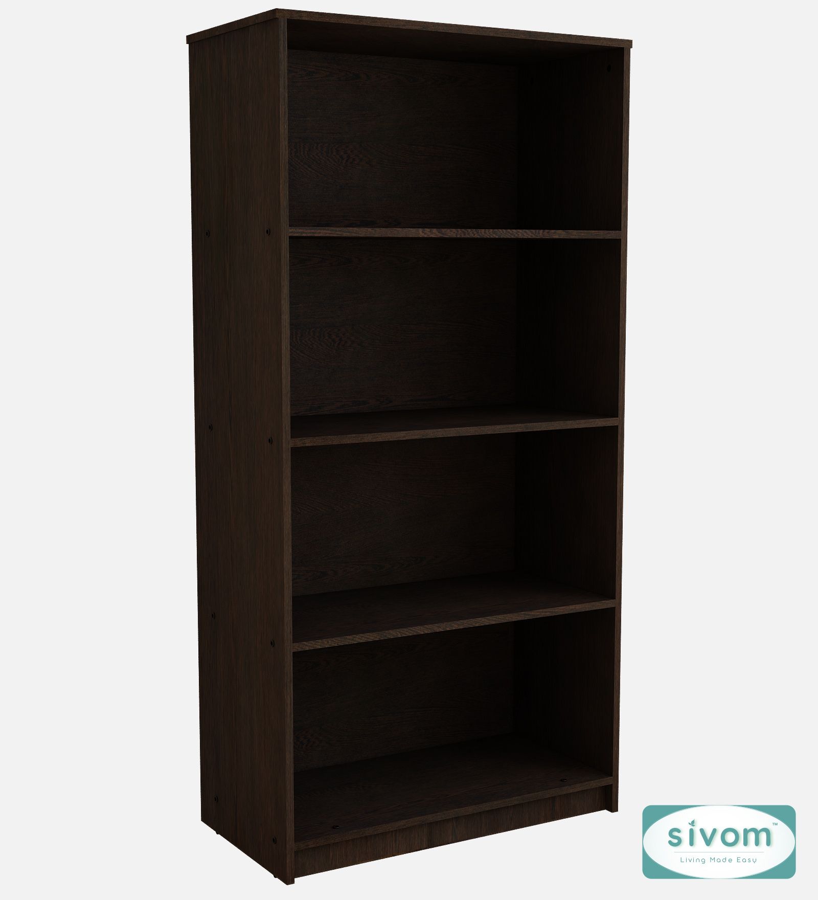 sivom Dwell Multipurpose Storage Rack/Study/Home/Office Engineered Wood Open Book Shelf-picture-4