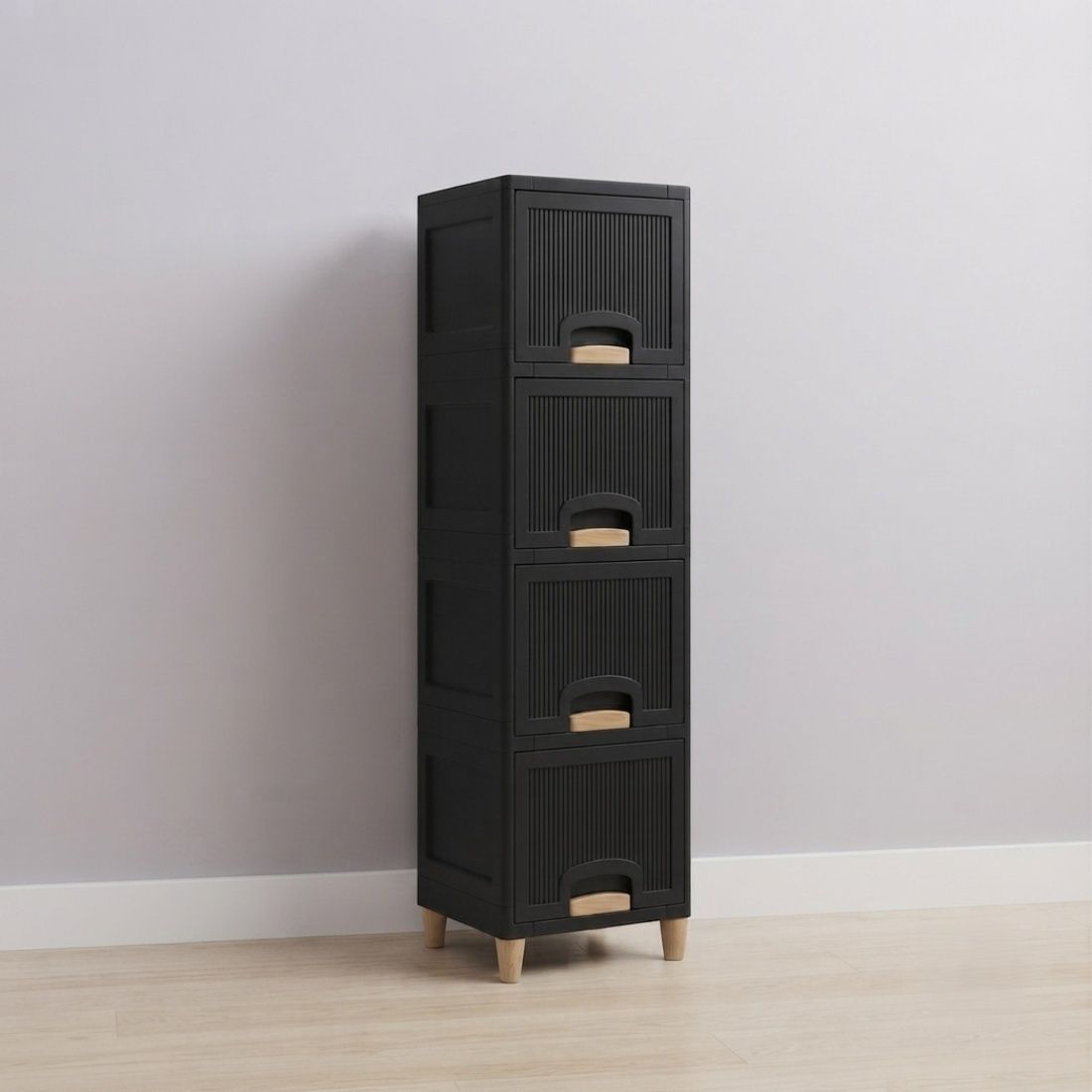 Multipurpose Organizer Cabinet Plastic Open Book Shelf-image-21