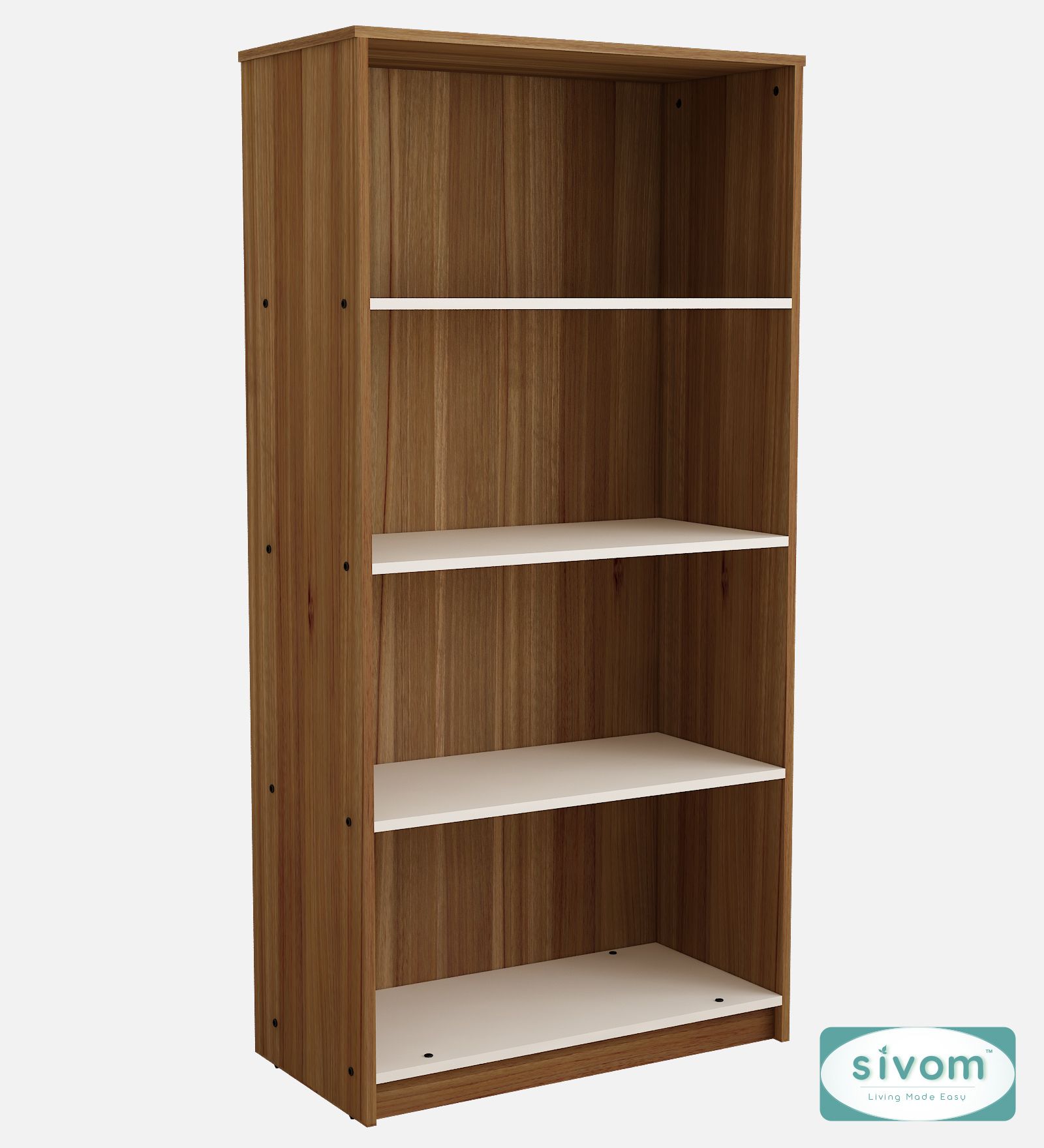 Dwell Multipurpose Storage Rack/Study/Home/Office Engineered Wood Open Book Shelf-image-32