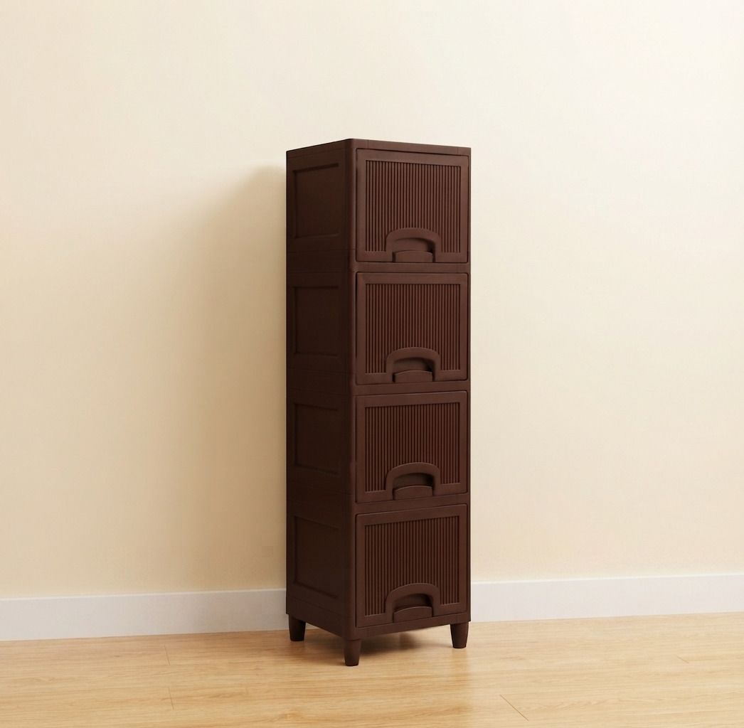 grotheory Plastic Multi Layer for Home Storage Cabinet Plastic Open Book Shelf-picture-28