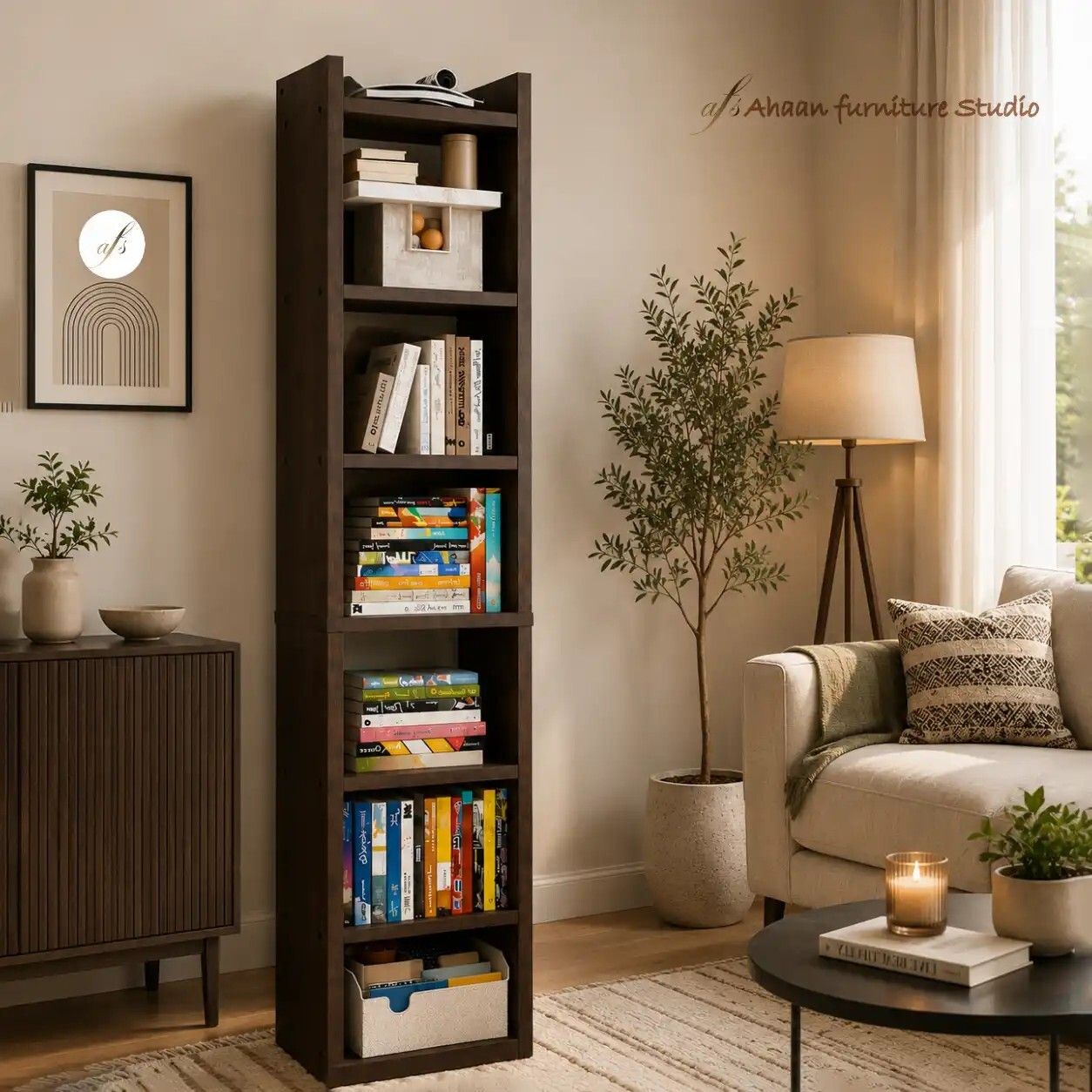 afs Engineered Wood Open Book Shelf-picture-40