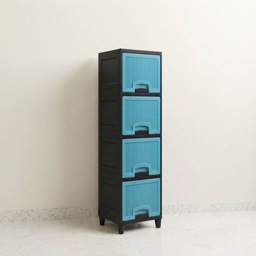Multi Layer Book Storage Shelf Plastic Open Book Shelf-image-11