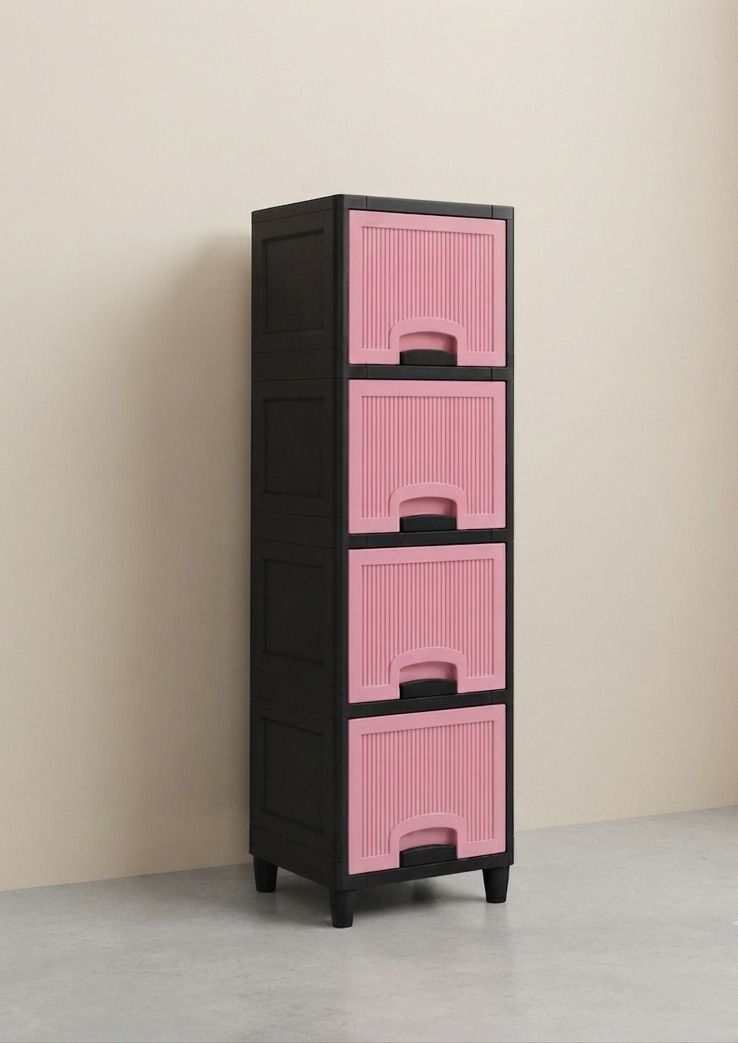 Multipurpose Cabinet Storage Organizer for Plastic Free Standing Plastic Open Book Shelf-image-36