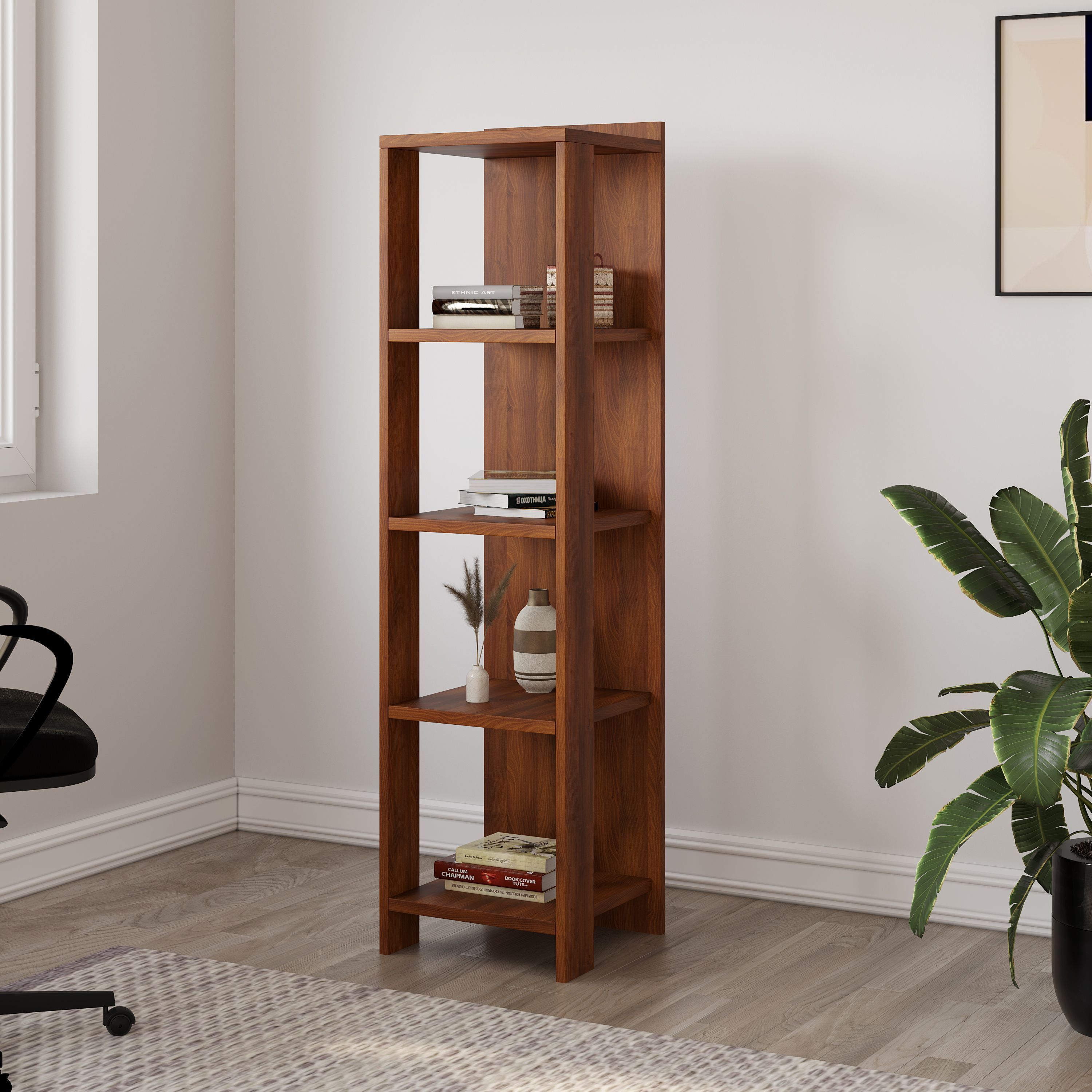 dcanape Epilogue Engineered Wood Open Book Shelf-picture-11