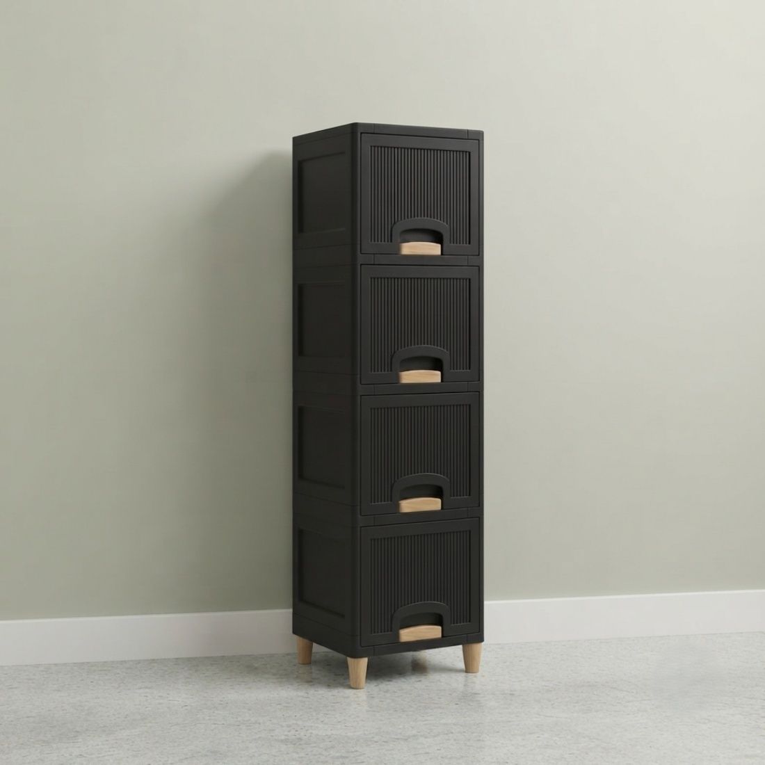 grotheory Multi Layer Plastic Bookshelf Storage Cabinet for Home and Office Plastic Open Book Shelf-picture-17
