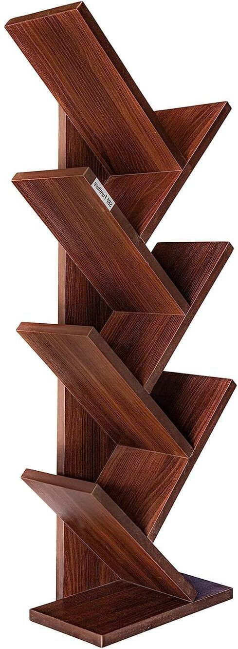 sbf furniture 7-Tier Book Rack,Storage Of Book Case,Free-Standing Books Holder Engineered Wood Open Book Shelf-picture-17
