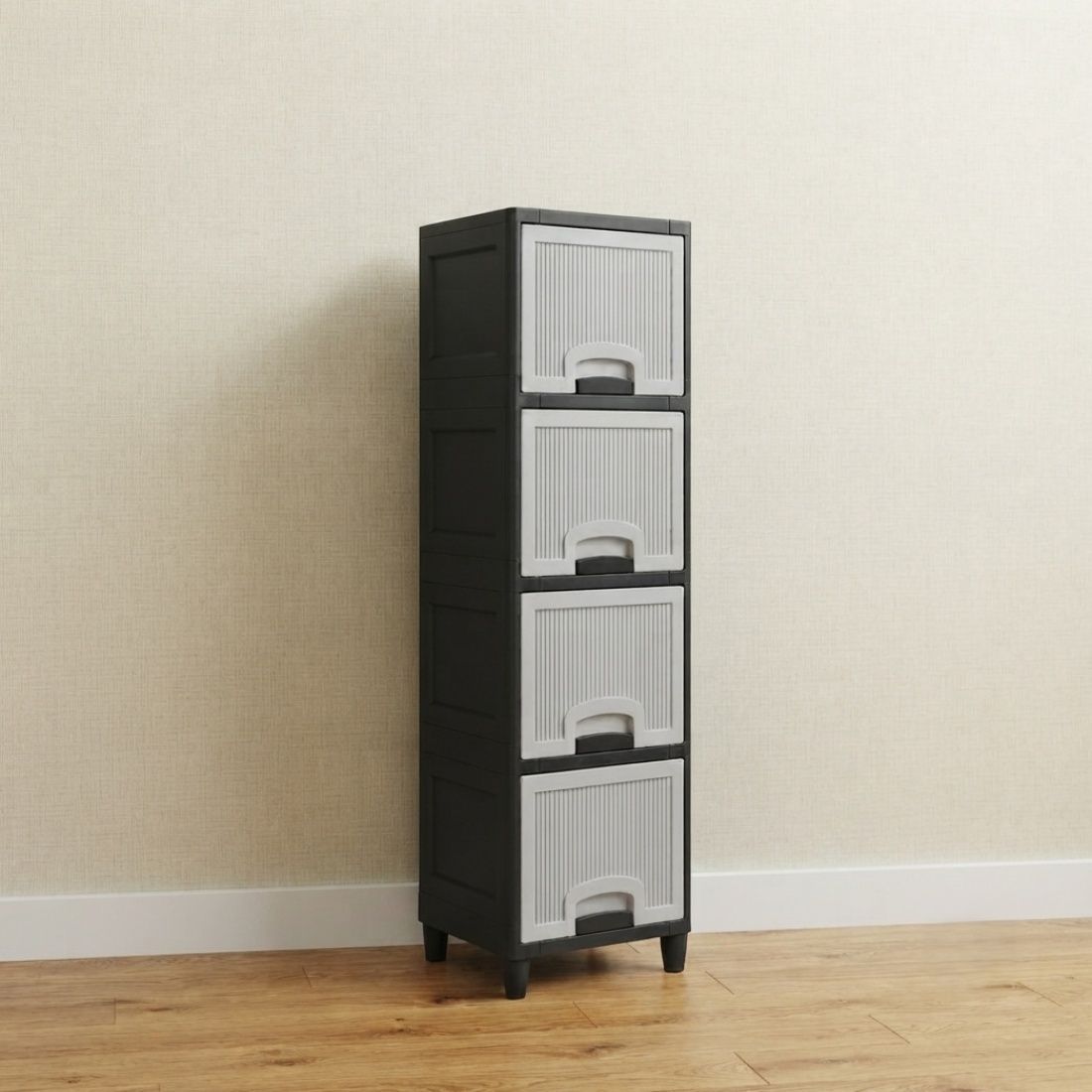 Home Storage Cabinet for Kids Room Plastic Open Book Shelf-image-40