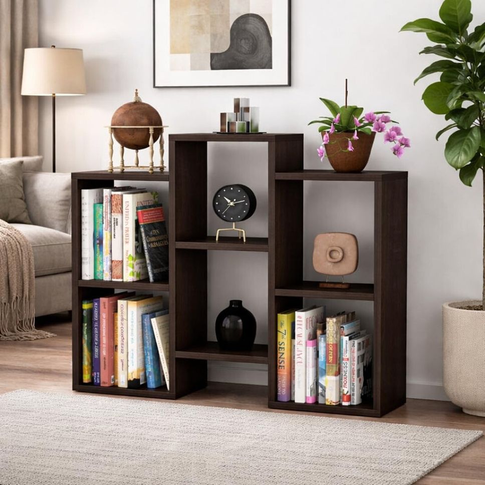 Engineered Wood Open Book Shelf-image-26