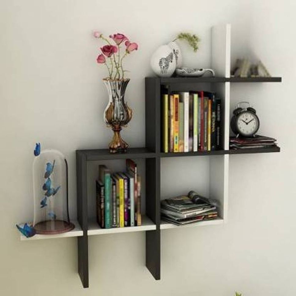 New Shelves Book Shelf And Decorative Engineered Wood Open Book Shelf-image-44