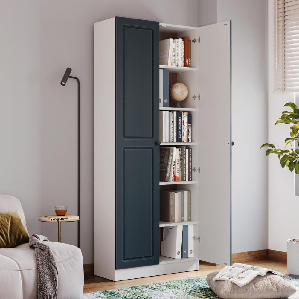 wakefit Huxley Engineered Wood Semi-Open Book Shelf-picture-10