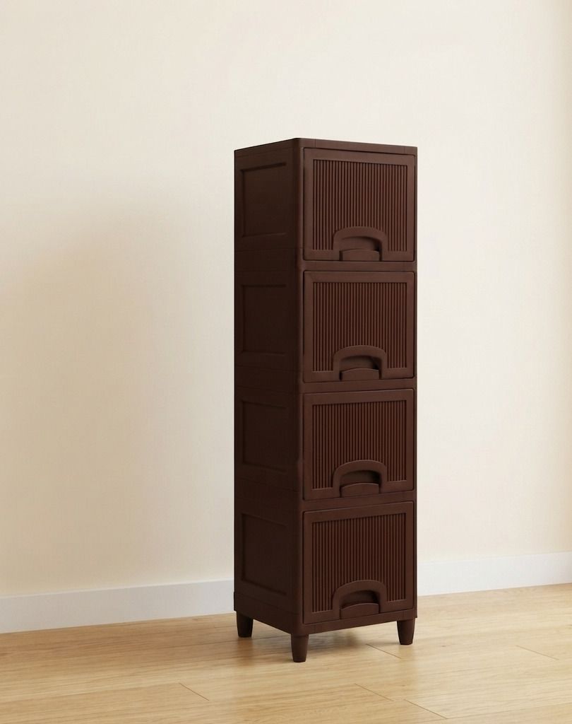 Multi-Layer Drawer Organizer for Organisers Storage Box Plastic Open Book Shelf-image-0