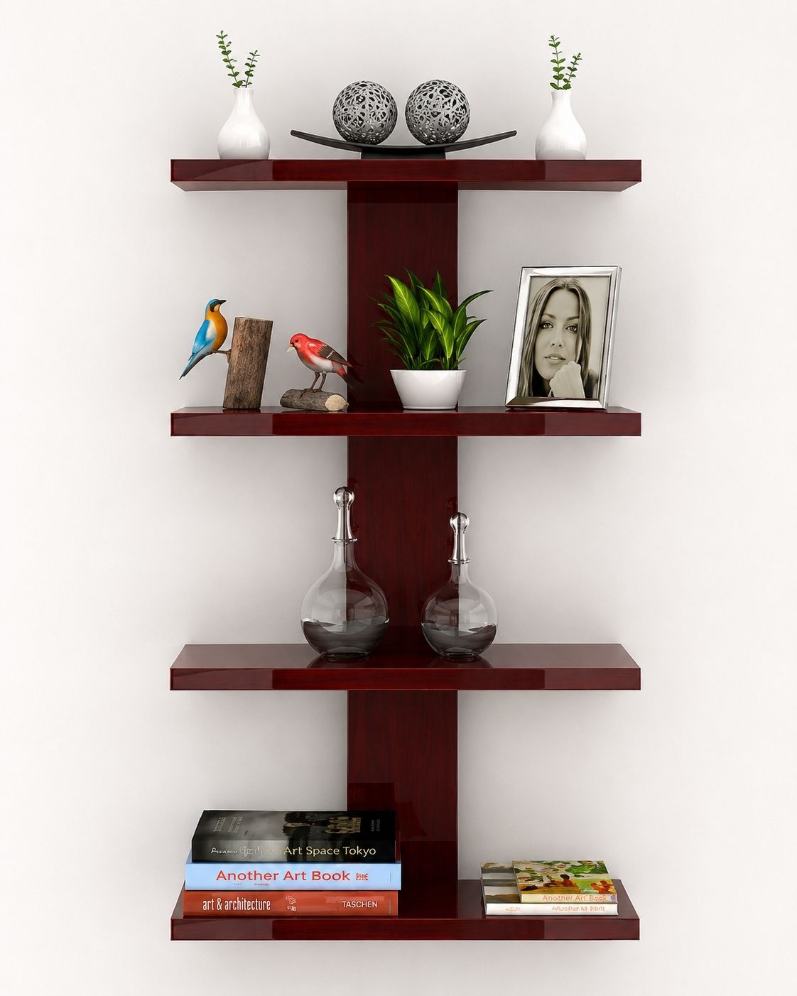 ranjana furnitures Solid Wood Open Book Shelf-picture-35