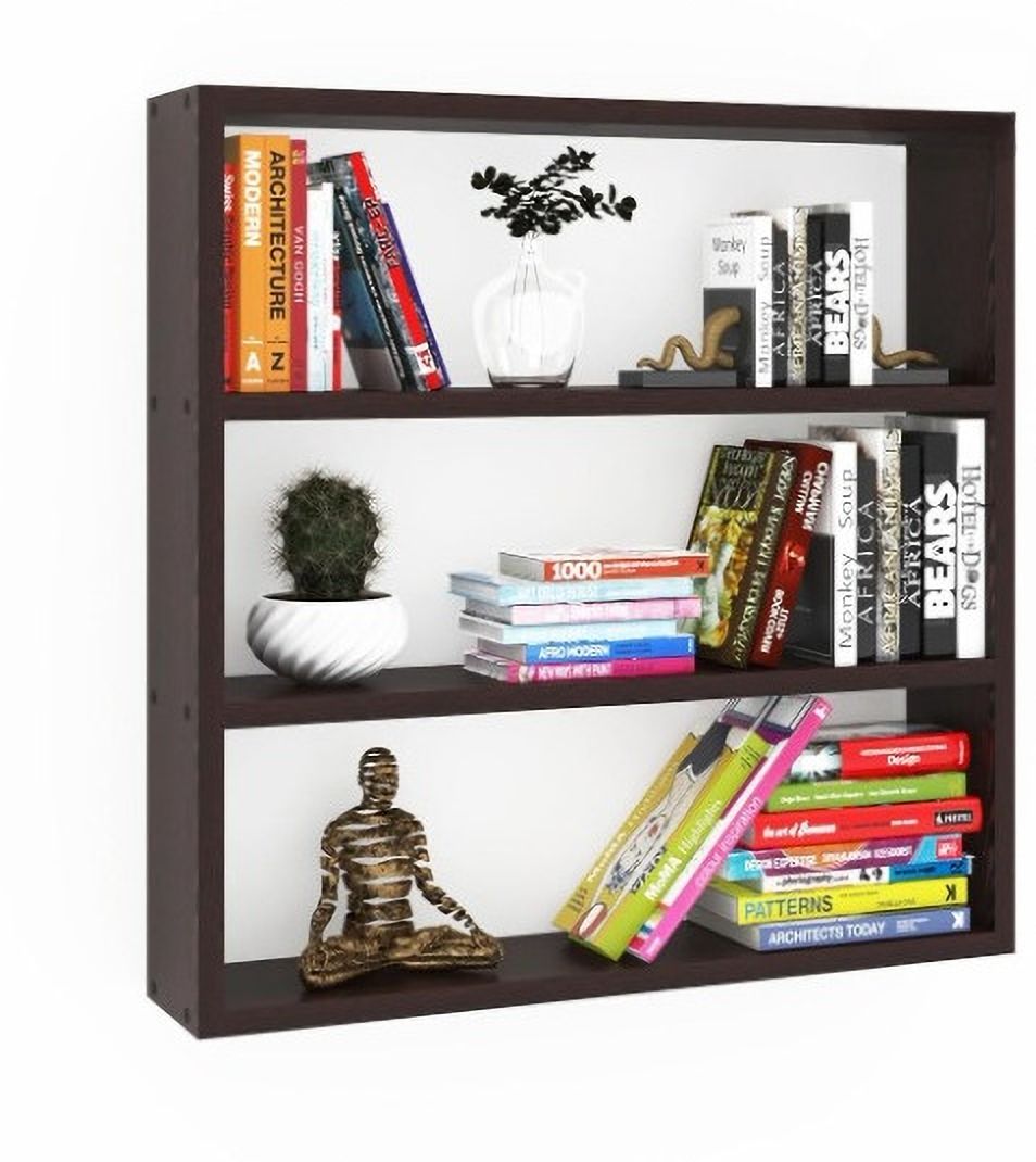 laxmi timber store Decorative Book Shelves Engineered Wood Open Book Shelf-picture-26