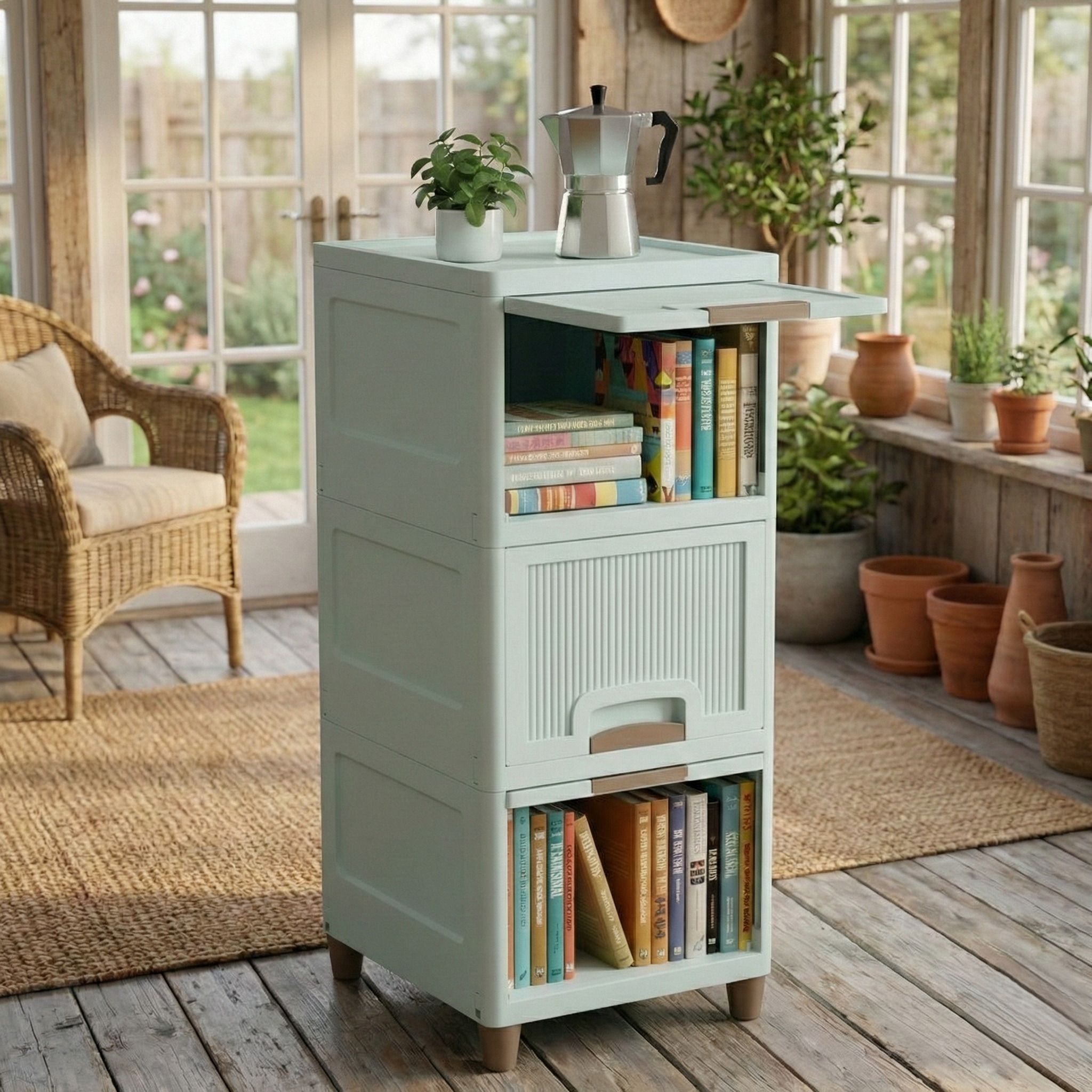 grotheory The Definition of Modern Organization Premium Aesthetic for Any Room Style Plastic Close Book Shelf-picture-17