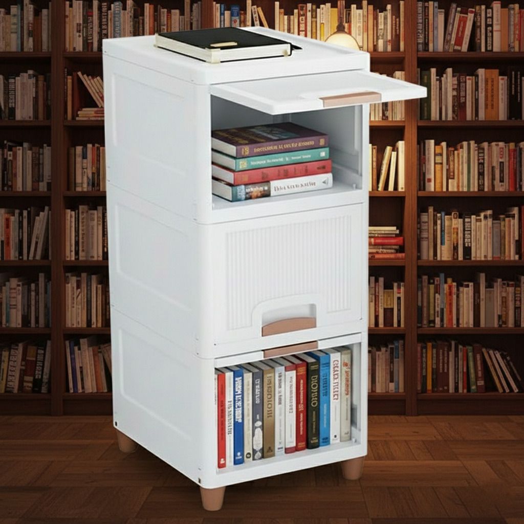 viseman Multi Layer component Plastic Modular Drawer Plastic Open Book Shelf-picture-14
