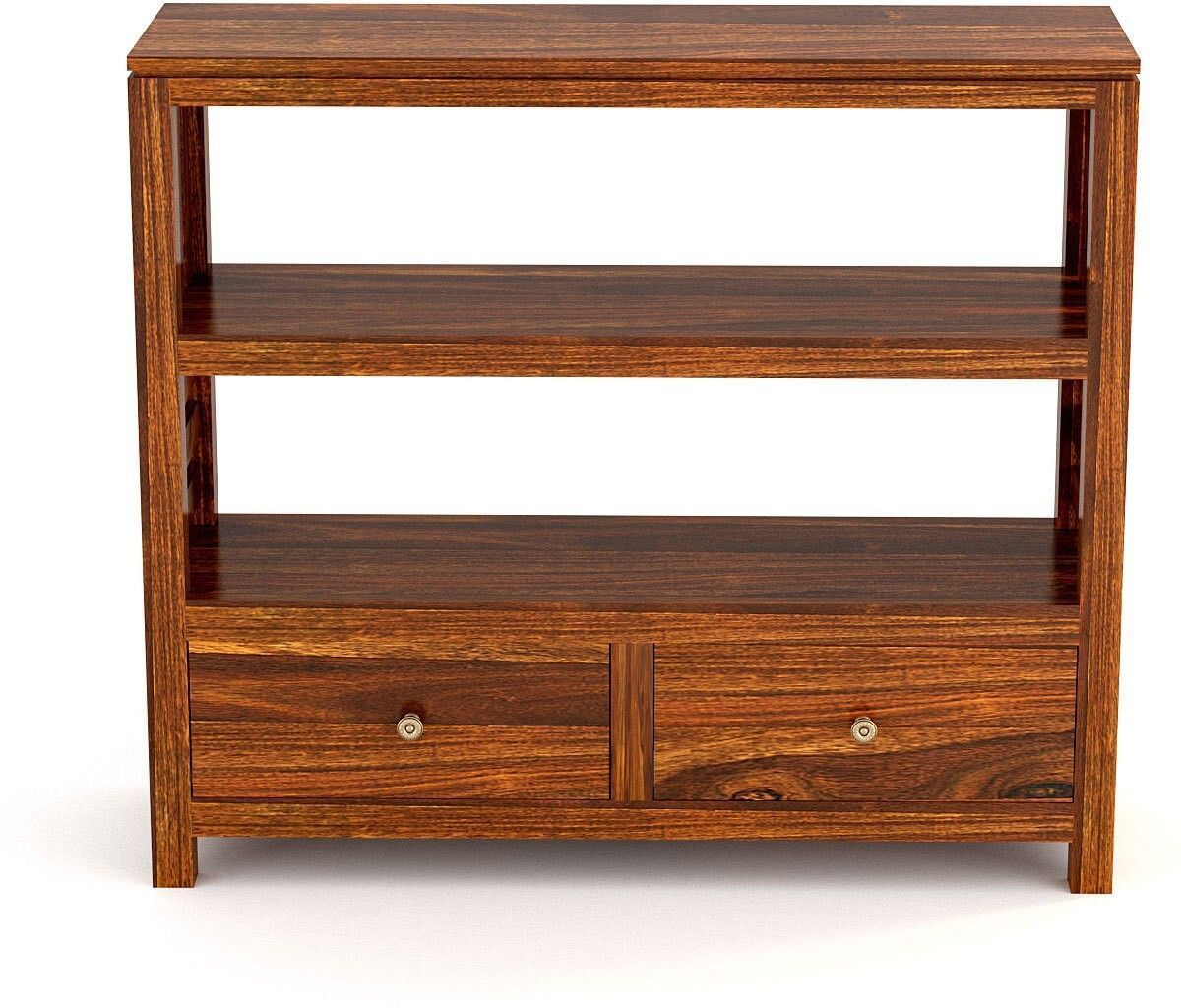 finishwood Solid Wood Semi-Open Book Shelf-picture-17