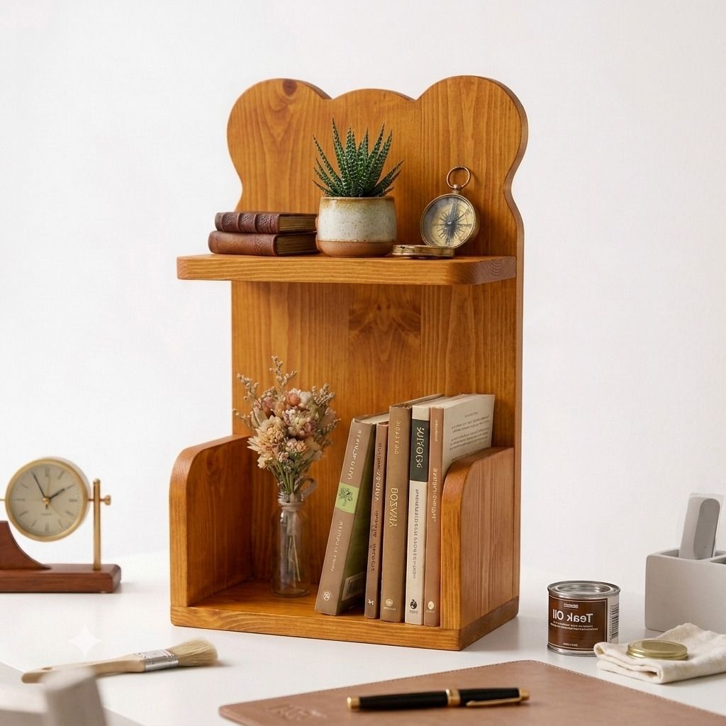 nivara Solid Wood Open Book Shelf-picture-25