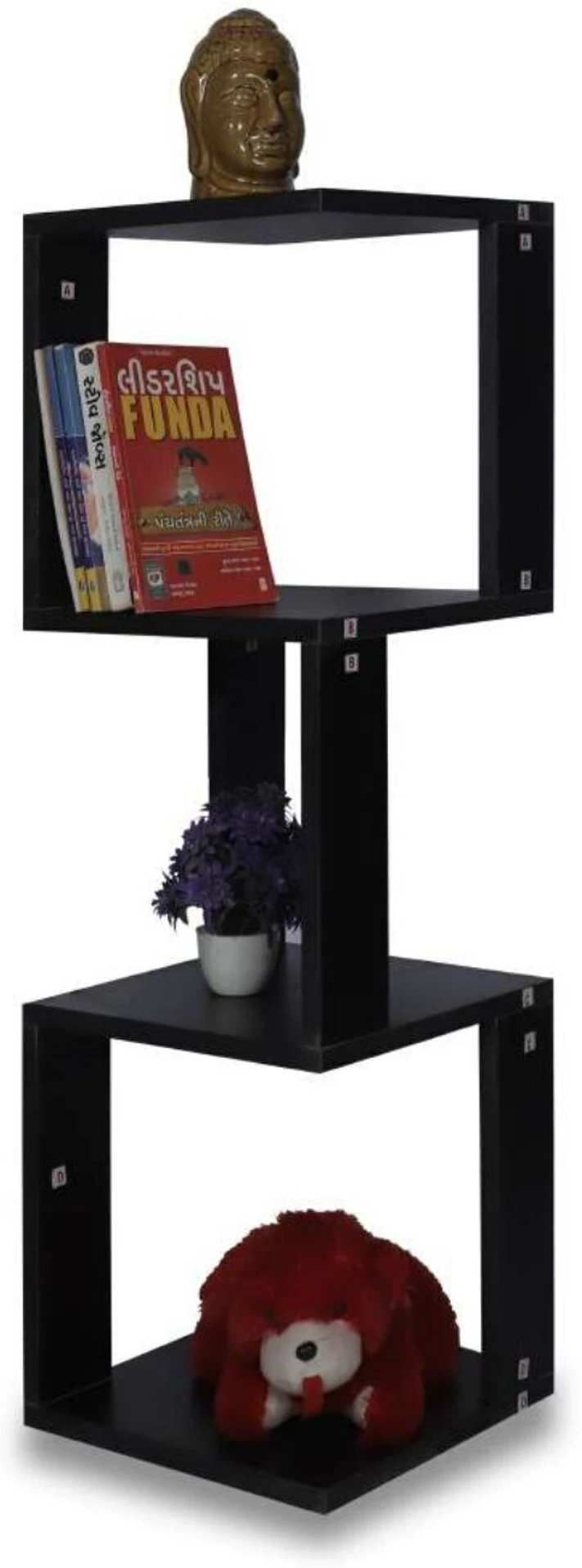 Engineered Wood Open Book Shelf-image-18