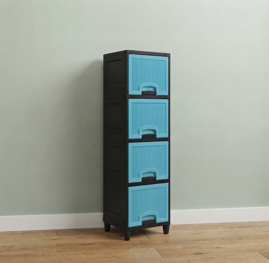 maxtid Multi-Purpos Storage Plastic Free Standing Cabinet PP Collapsible Wardrobe-picture-34