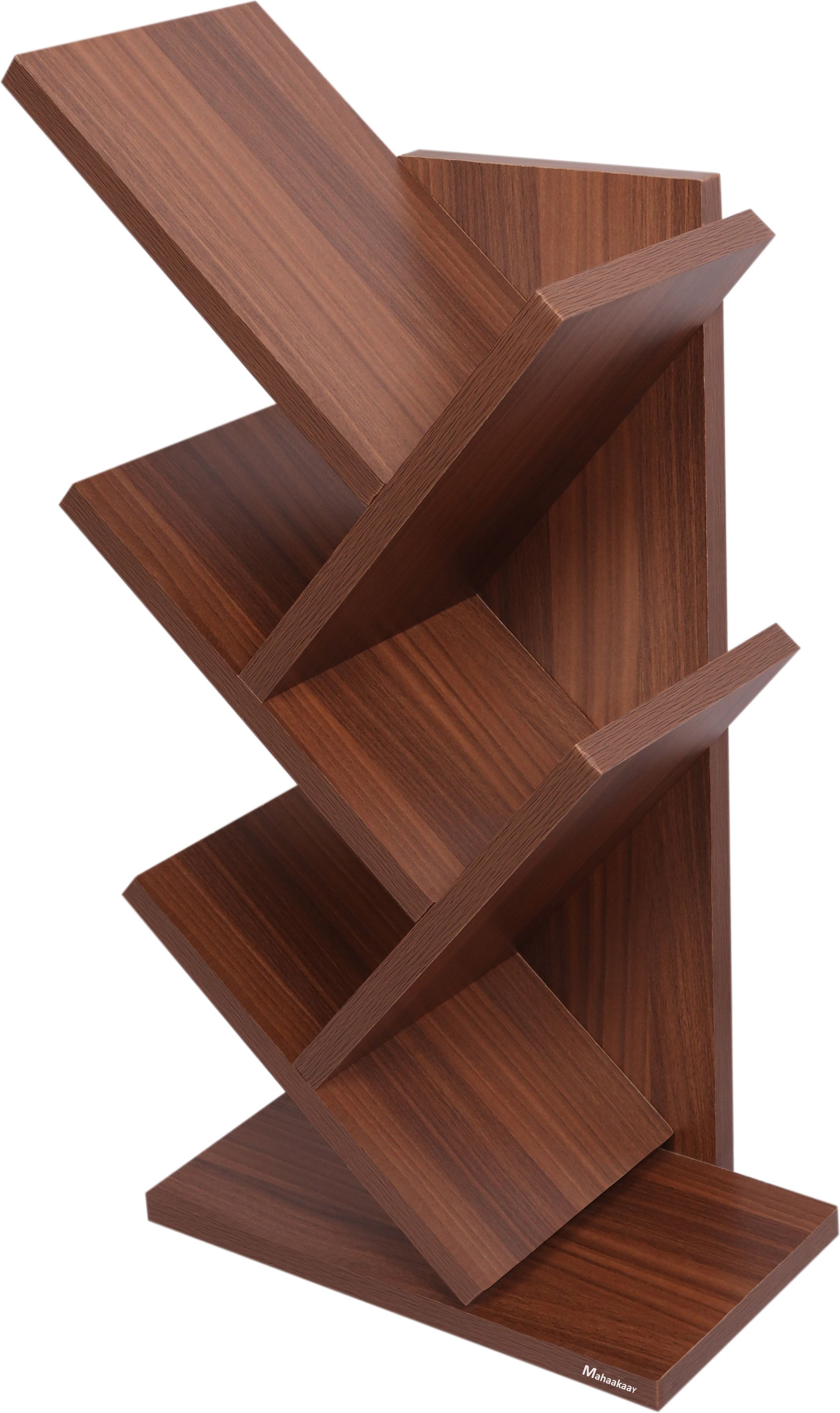 mahaakaay Engineered Wood Open Book Shelf-picture-42