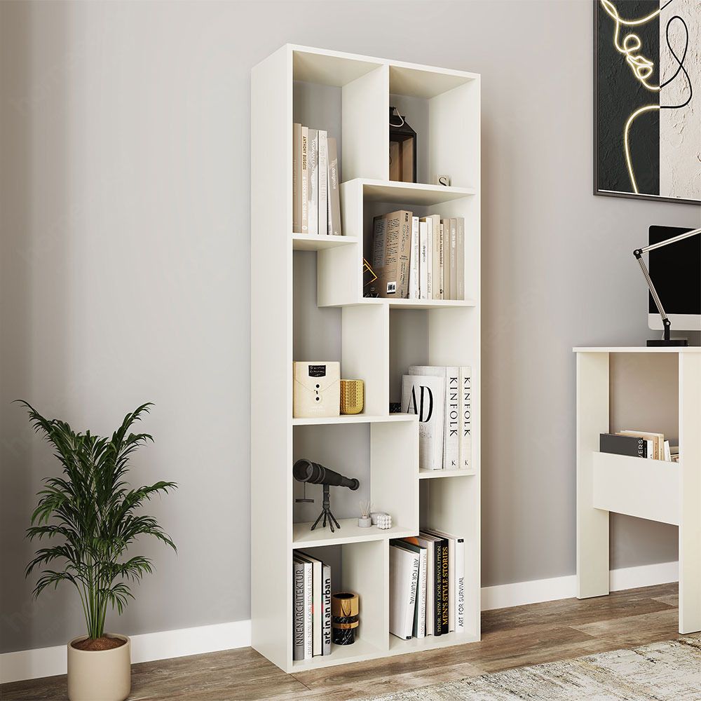Engineered Wood Open Book Shelf