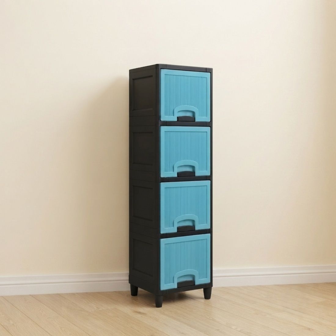 grotheory Multi Layer Plastic Bookshelf Storage Cabinet for Home and Office Plastic Open Book Shelf-picture-41