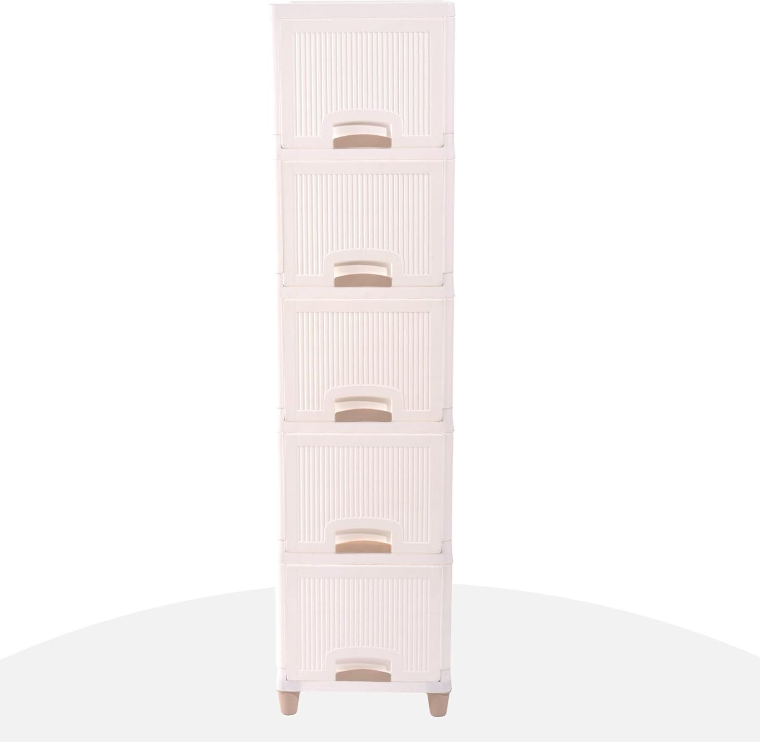 novatic Plastic Drawer 5 Shelf Book Organizer Plastic Open Book Shelf Book Stand & Rack Plastic Close Book Shelf-picture-26