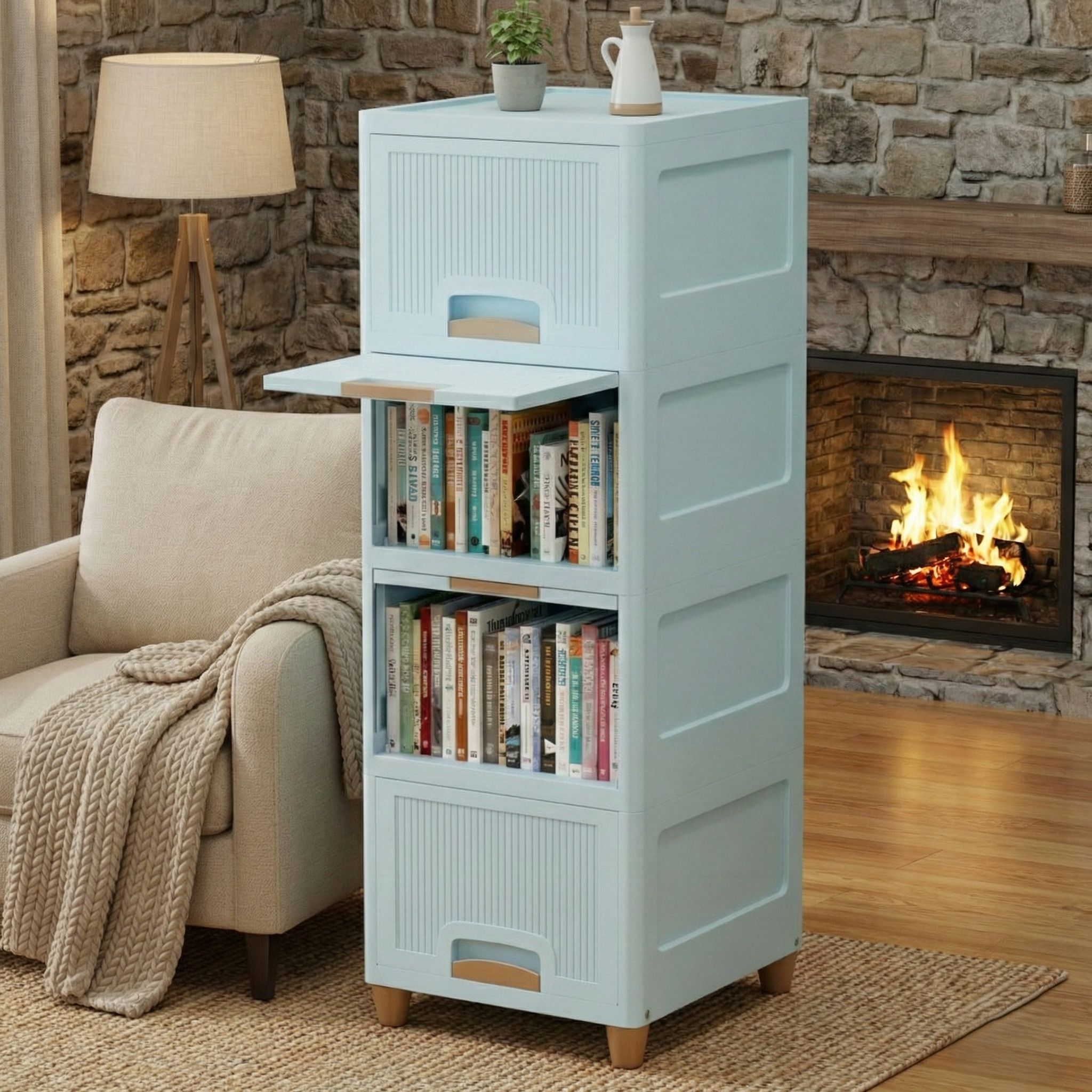 grotheory The Definition of Modern Organization Premium Aesthetic for Any Room Style Plastic Close Book Shelf-picture-14