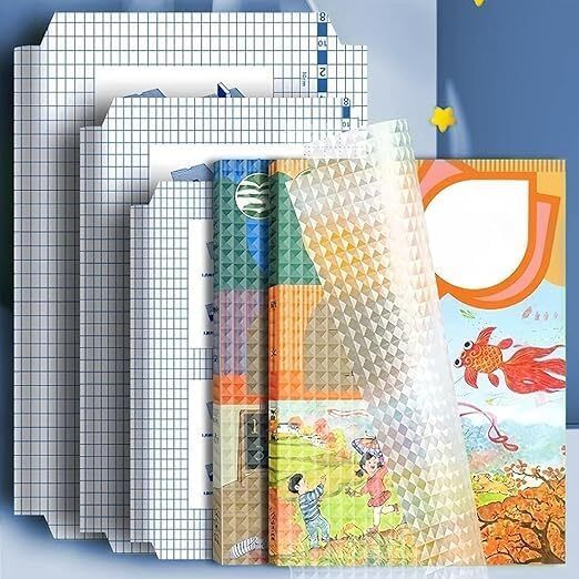 Transparent Sticker Book Cover ,Waterproof Textbook Protective Cover 30pc set Book Cover-image-25