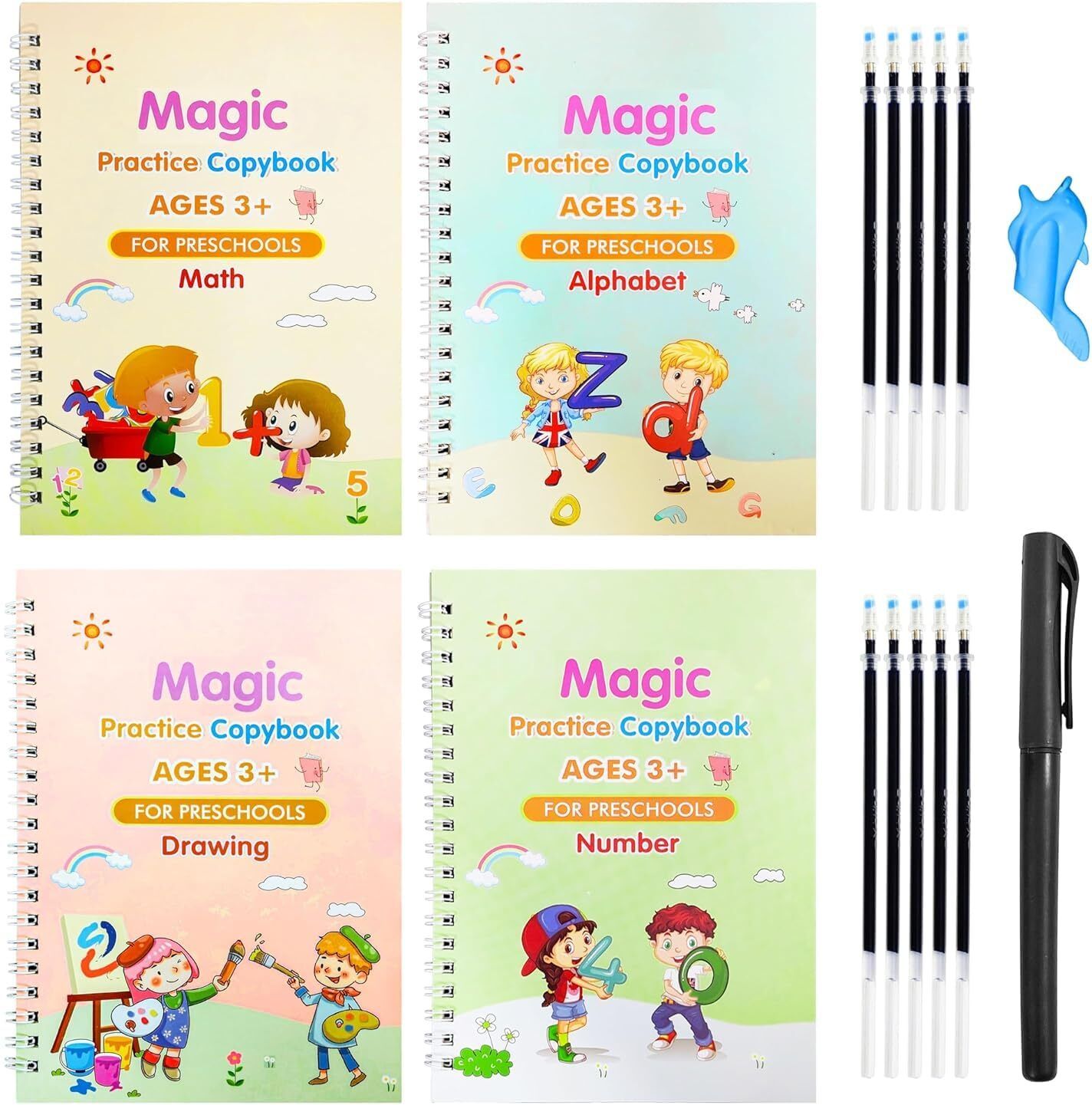 trivoxa The Ultimate Kids’ Magic Book Set with Pen: Spells, Stories& Activities-picture-10