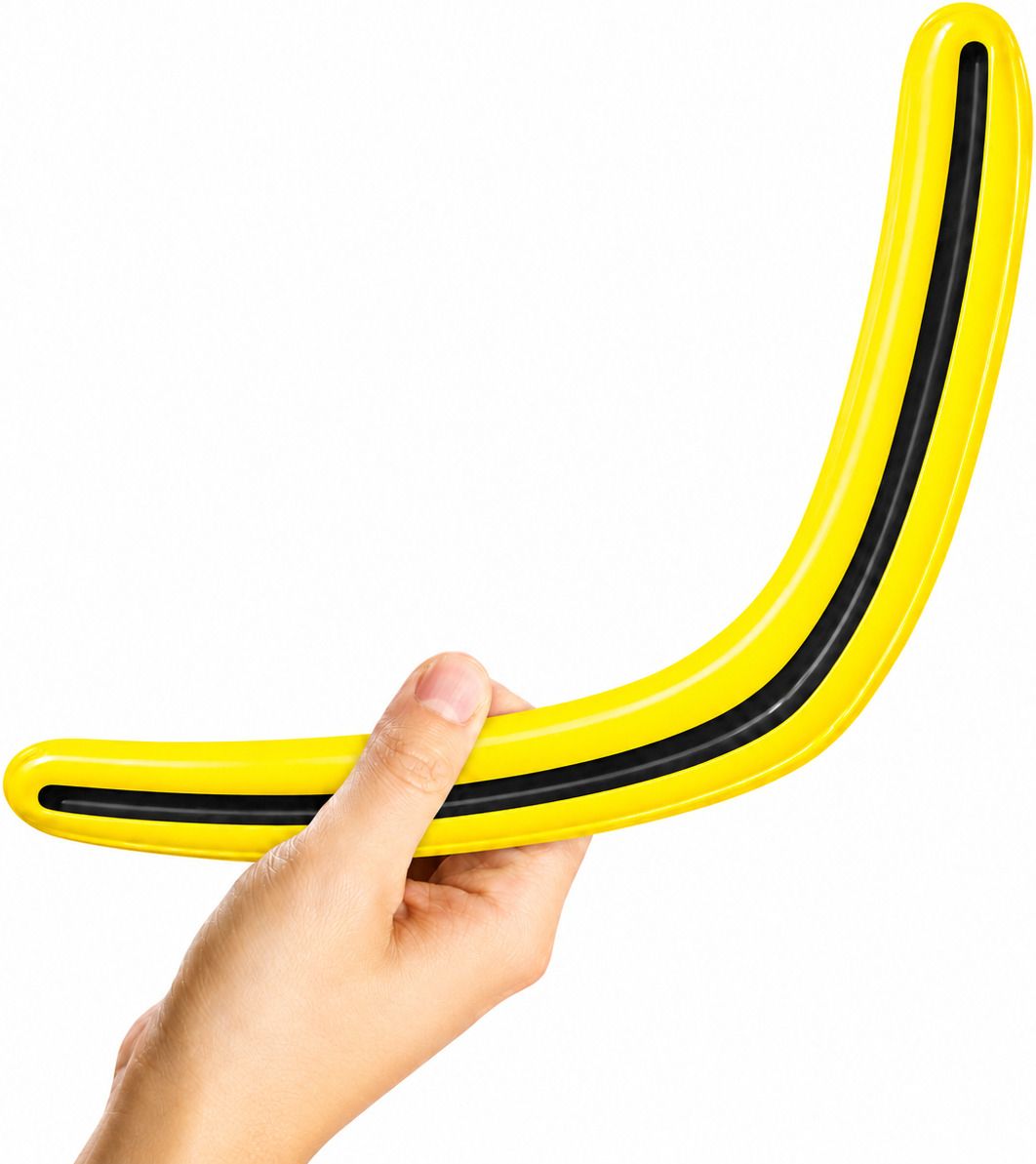 awals Boomerang Sports Left Handed, Right Handed Returning Boomerang-picture-28