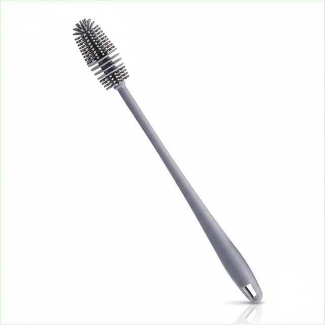 bubblino Baby Bottle Cleaning Brush with Soft Silicone Bristles | BPA Free Cleaner-picture-16