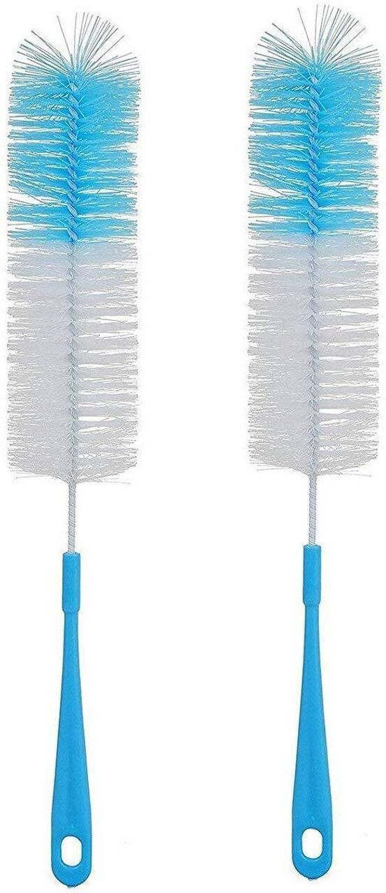 Bottle Cleaning Brush for Water Bottle, Jar & Vases | Long Handle Nylon Bristle-image-48