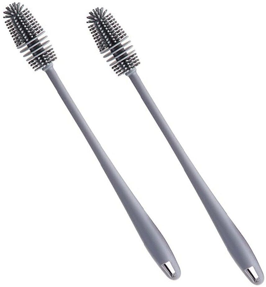 Long Handle Silicone Bottle Cleaner Brush for Washing Water Bottle, Mug.-image-23